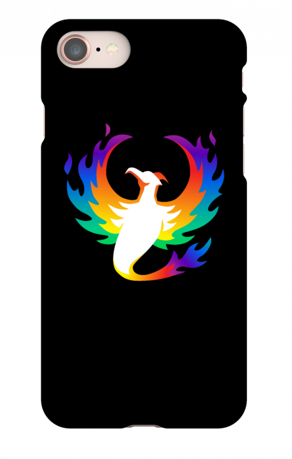 LGBT Phoenix iPhone Case