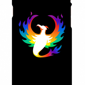 LGBT Phoenix iPhone Case